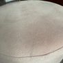 Pink velvet Footstool Image 3