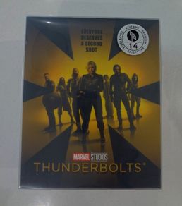MARVEL Thunderbolts Blufans Exclusive EMPTY One Click Box + EXTRAS