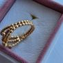 Pandora precious memory diamond ring 14ct yellow gold (g585) size (54) weight (4.58g) Image 7