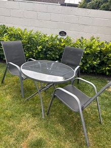 Garden table and chairs
