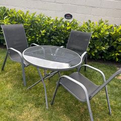 Garden table and chairs