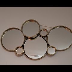 Gold Circles Mirror