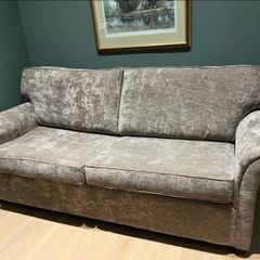 Velvet sofa