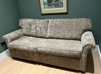 Velvet sofa