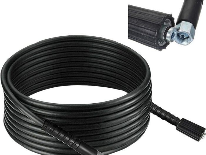 High Pressure Power Washer Hose Jet Pipe Wash M14 x M22 Thread 14mm for Car Washing Garden Cleaning 10 Meter