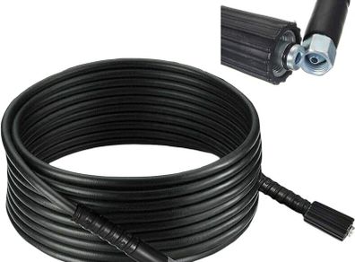 High Pressure Power Washer Hose Jet Pipe Wash M14 x M22 Thread 14mm for Car Washing Garden Cleaning 10 Meter