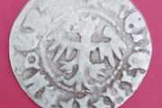 POLAND 1492 JAN OLBRACHT HALF Groschen Coin in Fine condition