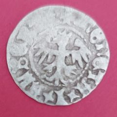 POLAND 1492 JAN OLBRACHT HALF Groschen Coin in Fine condition