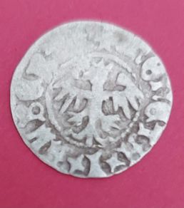 POLAND 1492 JAN OLBRACHT HALF Groschen Coin in Fine condition