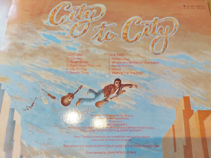 Gerry Rafferty - City To City - Vinyl Record