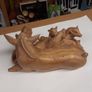 Wood carving sow and piglets Image 5