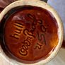 Vintage Hull Pottery Brown Drip Mug Image 2