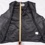 Princess Polly Black Moto Biker Goth Grunge Eyelet Zip Faux Leather Vest Waistcoat XS/S Image 7