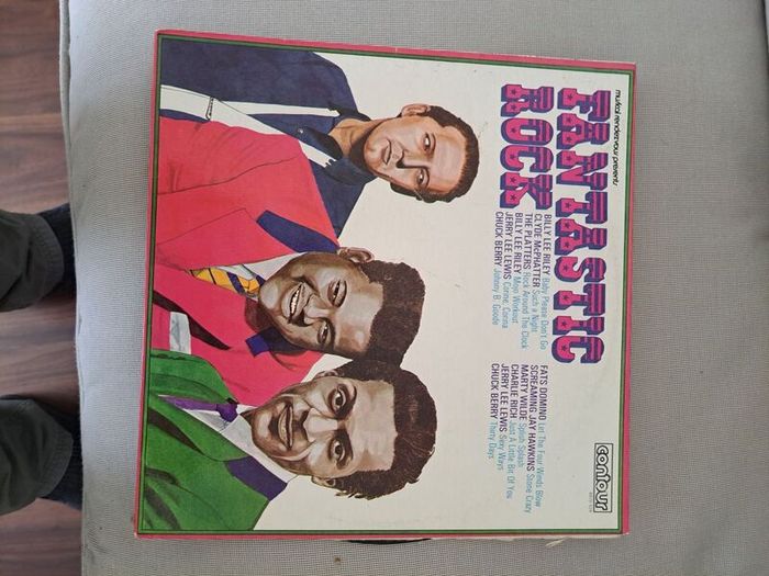 selection of vinyl albums