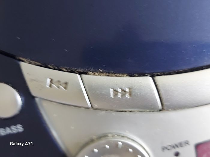 BUSH Portable CD Player with Radio Cassette Recorder, Radio and Tapes working fine, CD Player not playing