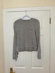 Abercrombie & Fitch Grey Knit Jumper - size XS