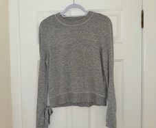 Abercrombie & Fitch Grey Knit Jumper - size XS