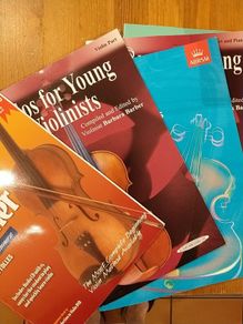 Violin music books