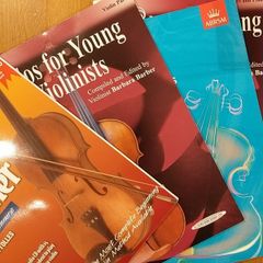 Violin music books