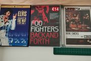 Music DVD Collection 5e each or 3 for 12e