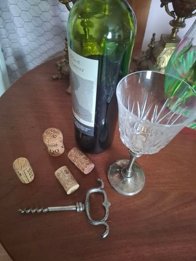 Antique Four finger pull corkscrew