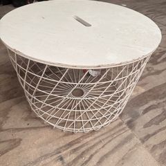 White storage box