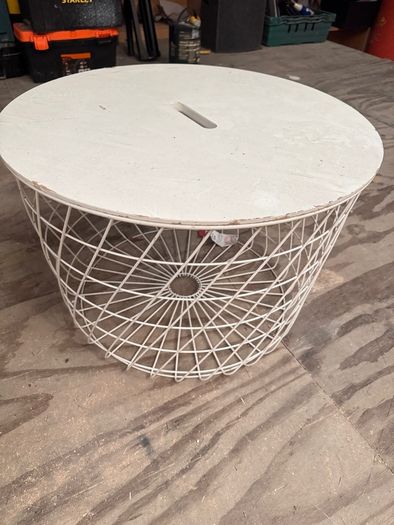 White storage box
