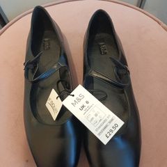 Brand new ladies flats with strap shoes insolia from Marks and Spencer