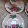 Vintage  Paragon "Six World Famous Rose" tea trios Image 4