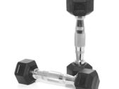 1 Kg Hex Rubber Dumbells Pair