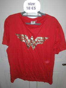 Wonder woman tee size 18