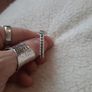 Silver Jack Skellington Ring Image 2