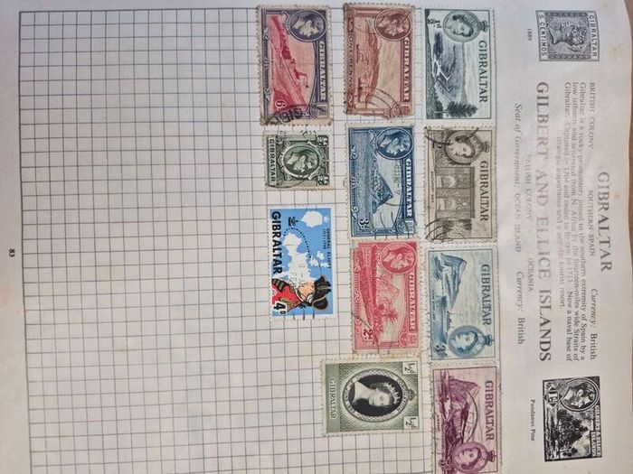 Stamps of the world stanley gibbson album