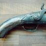 old percussion pistol for decor only Image 2