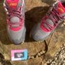 Premium Asics Gel Wolf Grey Suede Purple Neon Image 2