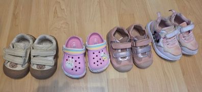 Bundle of 4 Pairs Girls Toddler Shoes (Inc. Biomecanics)