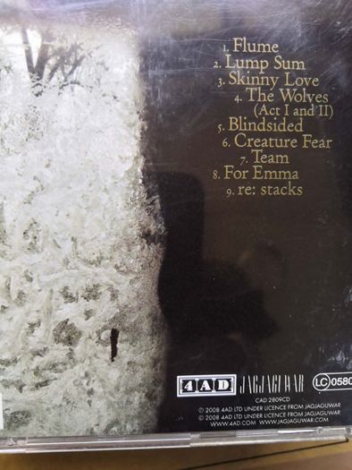 Bon Iver - For Emma, Forever Ago CD