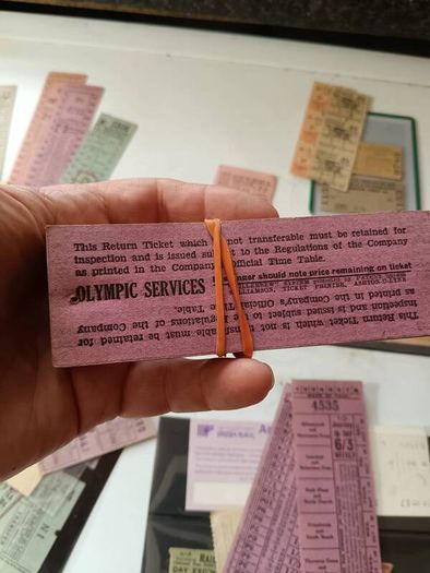 Vintage Transportation Ticket Collection