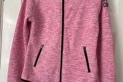 Gym + Coffee Women's Pink Training Hoodie- Size M