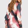 Boohoo Satin Abstract Shirt Dress .. Price Drop Image 6