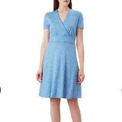 Hobbs Darcie Polkadot Midi Dress