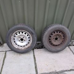 golf mk 5 winter wheels x 2