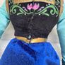 Princess Anna Frozen Just Play plush doll plastic face approx. 42 cm. NOT working Head a bit too loose Used Please look at the pictures Image 6