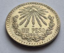 1 peso Mexican golden eagle coin