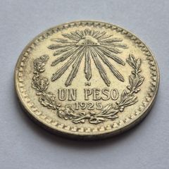 1 peso Mexican golden eagle coin