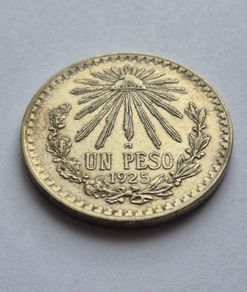 1 peso Mexican golden eagle coin