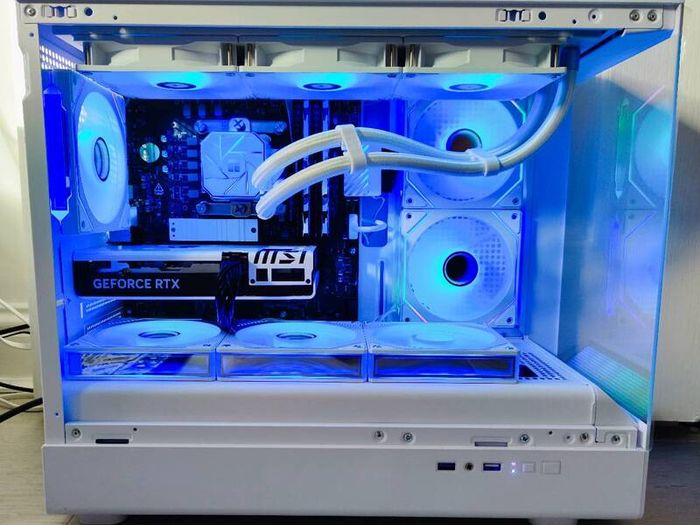 Brand New White RGB i5-14400 RTX 5060 Gaming PC | 32GB RAM | 2.75TB Storage | Win11 Pro + Office