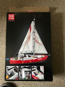 Mould King Yacht  Brand New (LEGO like bricks)