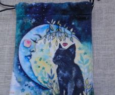 Small bag, Drawstring bag, Angel card bag, Gift bag