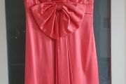 Karen Millen Coral Bow Sz 10